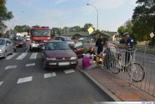 Potrącenie pieszej w Suwałkach