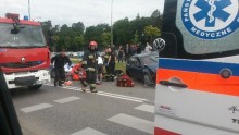 Groźny wypadek w Augustowie
