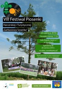  Festiwal Piosenki Harcerskiej i Turystycznej. Można się zgłaszać