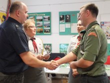 Zmiany w suwalskim Hufcu ZHP. Nowym komendantem Kamil Sokołowski [zdjęcia]