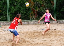 Siatkówka przy wigierskim klasztorze [zdjęcia]