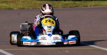 Karting. Szymon Śliwowski tuż za podium [zdjęcia]