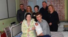 Marcelinka Zackiewicz pierwszą suwalczanką urodzoną w roku 2015 [zdjęcia]