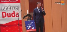 Andrzej Duda zabiegał o głosy suwalczan