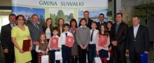 Gmina Suwałki. Nagrody dla sportowców, trenerów i działaczy [zdjęcia]