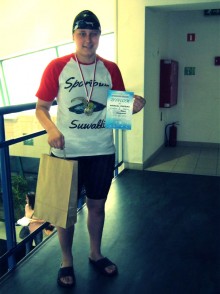 Pięć złotych medali niepełnosprawnych pływaków