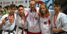 Cztery medale suwalskich karateków na Mistrzostwach Europy [zdjęcia]