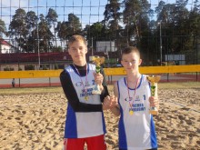 SUKSS mistrzem województwa w siatkówce plażowej kadetów