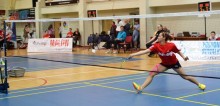 Badminton. Długo nie pograli