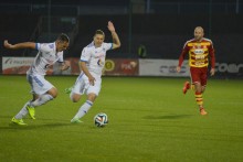 Wigry Suwałki – Chojniczanka 0:1. Mecz z gatunku kto strzeli, ten wygra [wideo]