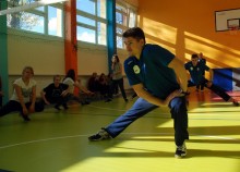 Siatkarze Ślepska w roli naczycieli wf