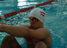 Pływanie. Czwarty start i trzeci rekord Piotrka Sadłowskiego 