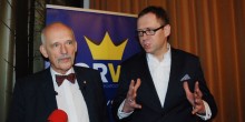 Korwin i Barszczewski w Suwałkach. Senator ambasadorem regionu [zdjęcia]   