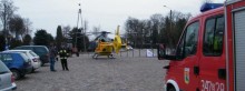 Raczki. Śmigłowiec wylądował na styk, ale i tak czekano na karetkę