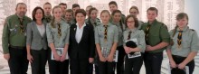Harcerze z Rutki-Tartak w Warszawie. Spotkali premier Beatę Szydło [zdjęcia]