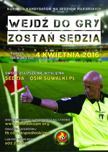 Zostań sędzią piłkarskim