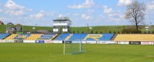 Hala widowiskowo-sportowa. Ściana mogłaby być trybuną stadionu