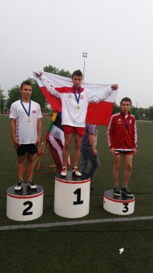 Łowicz. Sukces młodego sprintera z Suwałk