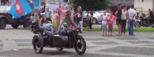 Motocyklowa parada w Bakałarzewie. Husaria grzała silniki z Niedźwiedziami [wideo]