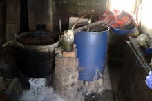 Gmina Lipsk. Zatrzymali bimbrownika