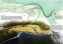 Wyniki konkursu architektonicznego na kładkę pieszo-rowerową nad rzeką Nettą w Augustowie