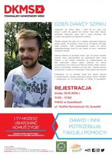 Ty też możesz uratować komuś życie. Dzień Dawcy w Suwałkach