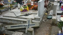 Ełk. Zniszczyli ponad sto nagrobków