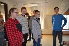 Zwiedzanie hotelu, dyskoteka i poczęstunek. Mikołajki Ośrodka Szkolno-Wychowawczego w Suwałkach