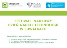Pierwszy Suwalski Festiwal Naukowy
