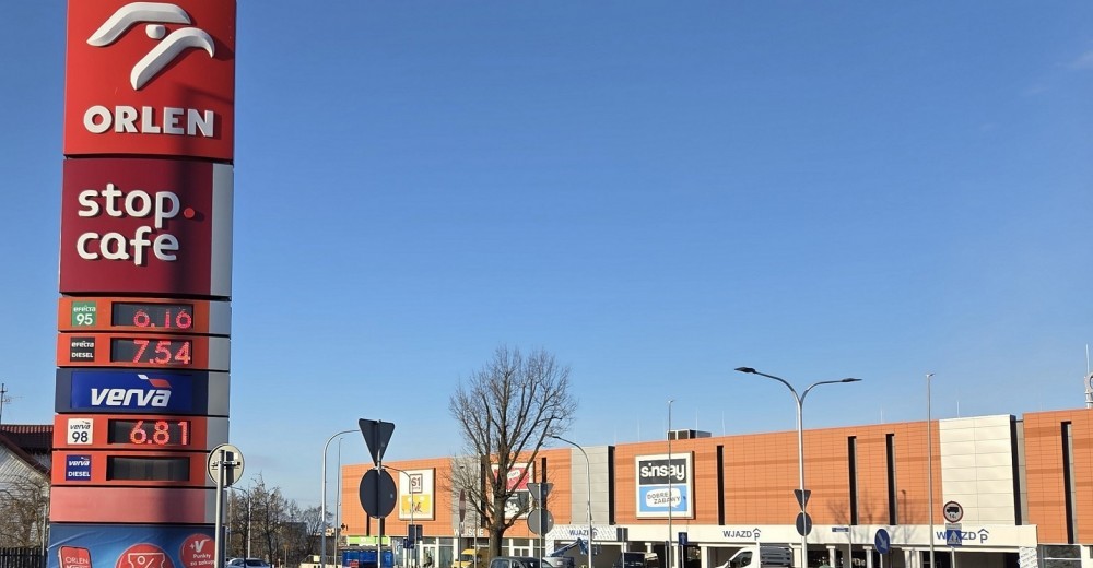 Suwałki. Ceny paliw na stacjach już nie tylko maksymalne