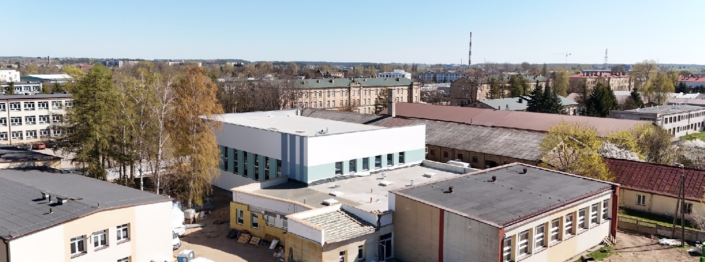 Hala sportowa ZS nr 4 w Suwałkach prawie gotowa [zdjęcia]