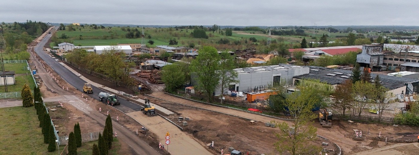 Suwałki. Ulica Piaskowa będzie gotowa z opóźnieniem, Reymonta - zgodnie z umową [zdjęcia]