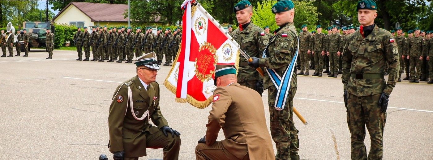 Pochodzący z Sejn płk Saturnin Skindzier dowódcą 14 Suwalskiego Pułku Przeciwpancernego [zdjęcia]
