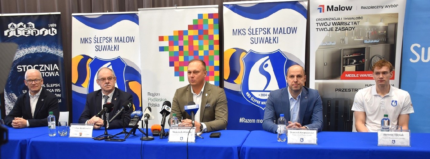 Ślepsk Malow Suwałki. Odejdzie trener Dominik Kwapisiewicz, na pewno zostaje 6 zawodników