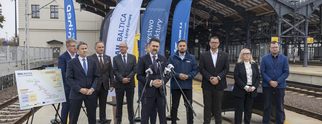 Koleją Rail Baltica z Białegostoku do Ełku w 55 minut. Wreszcie jest umowa z wykonawcą 