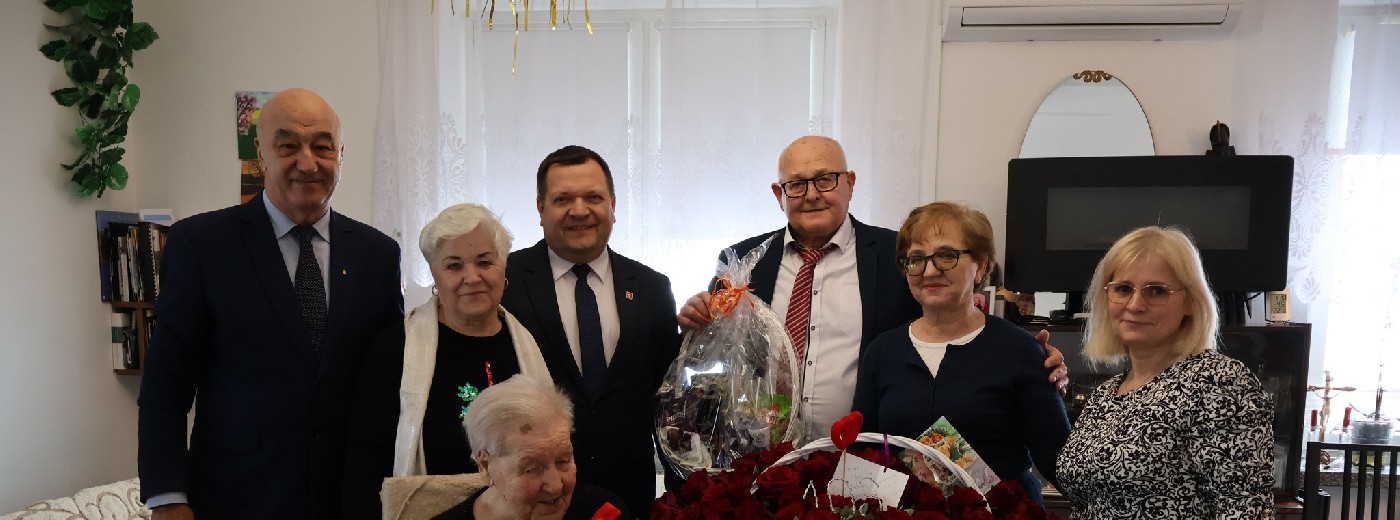 Pani Wanda Czuper z Raczek skończyła 103 lata